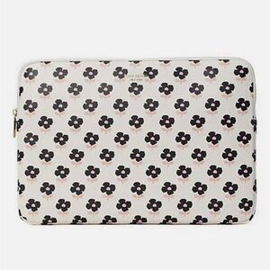 NWOT Kate Spade Block Floral Laptop Sleeve